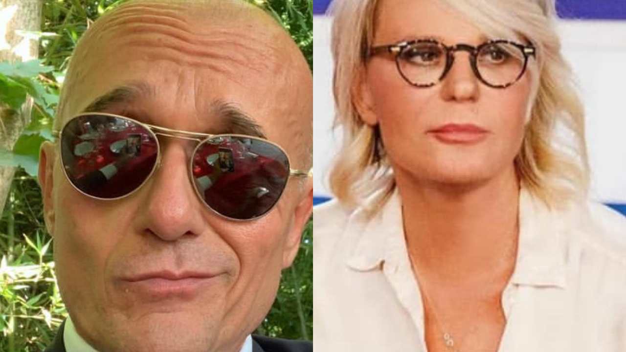 Alfonso Signorini e Maria De Filippi