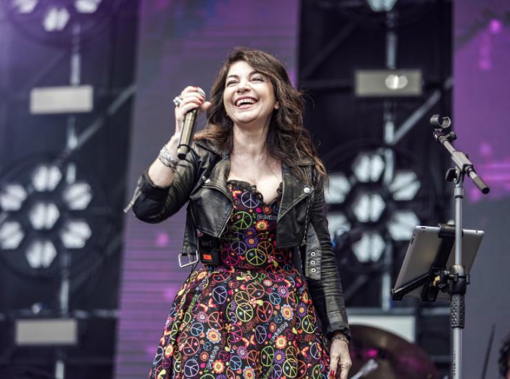 Cristina D'Avena sul palco