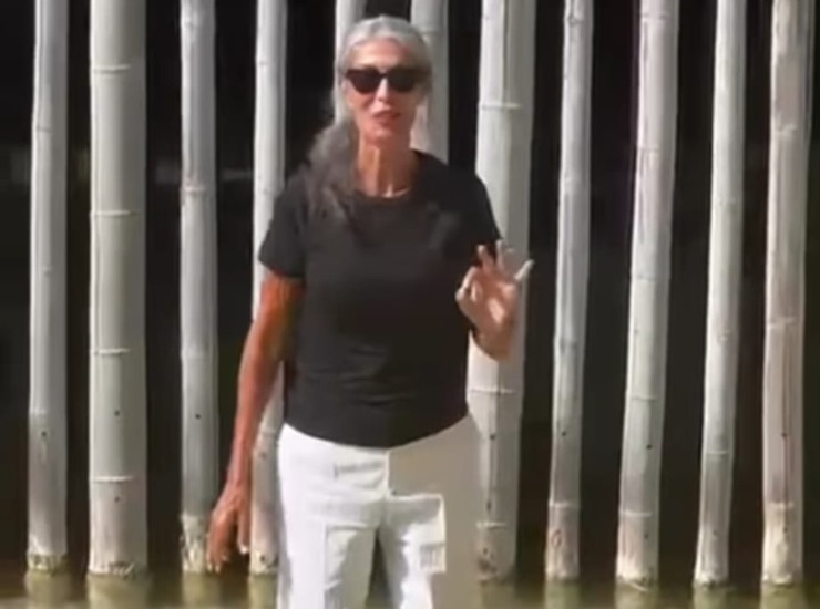 Isabella Ricci nelle Stories di Instagram.