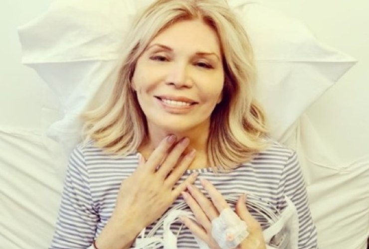 Amanda Lear spaventata