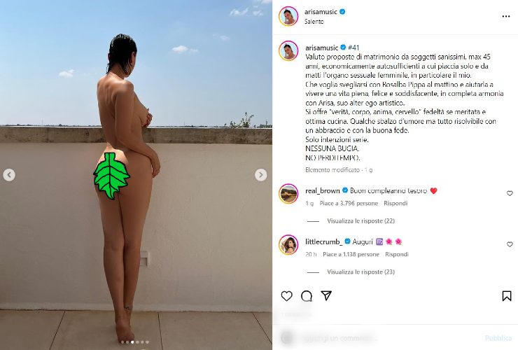 Antonella Clerici è a dir poco sconvolta