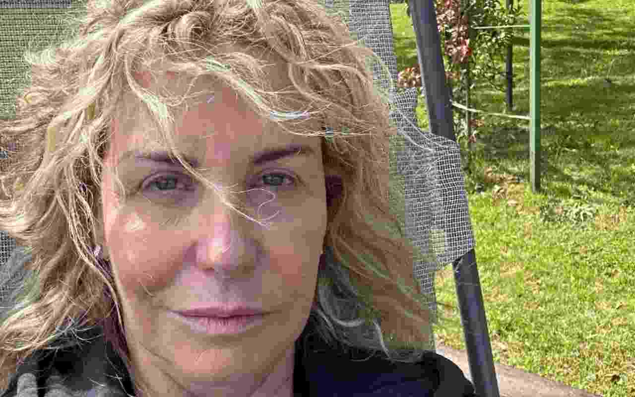 Antonella Clerici al naturale