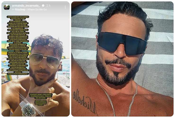 Armando Incarnato stavolta ha perso le staffe