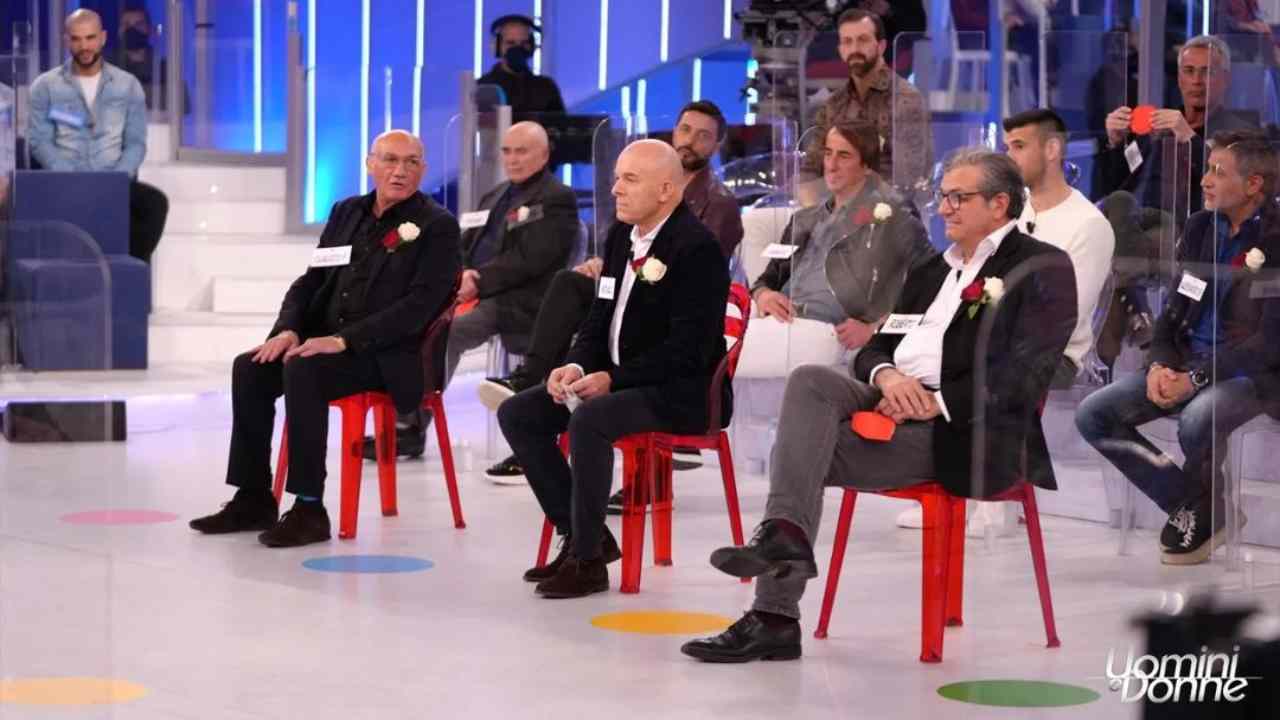 Parterre maschile Uomini e Donne