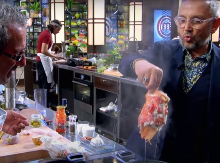 Bruno Barbieri e Fabrizio (il concorrente) - belligea.it