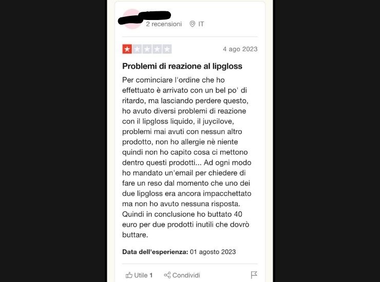 Recensione utente su prodotto Clio