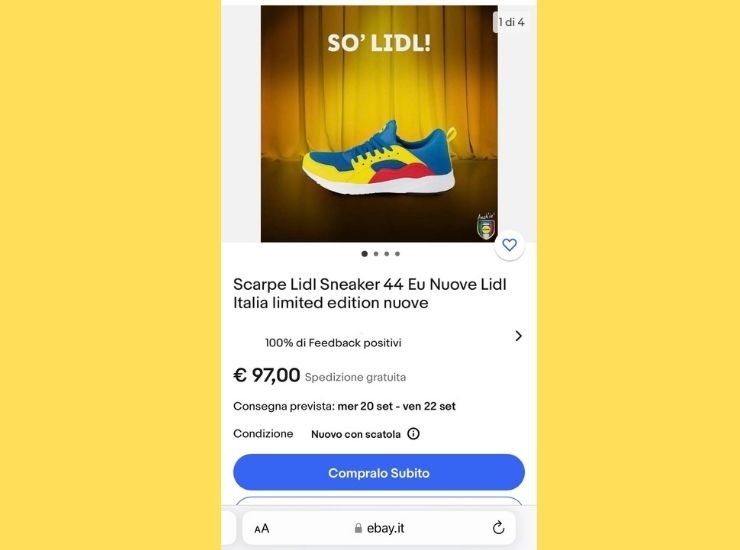 Scarpe Lidl in vendita online