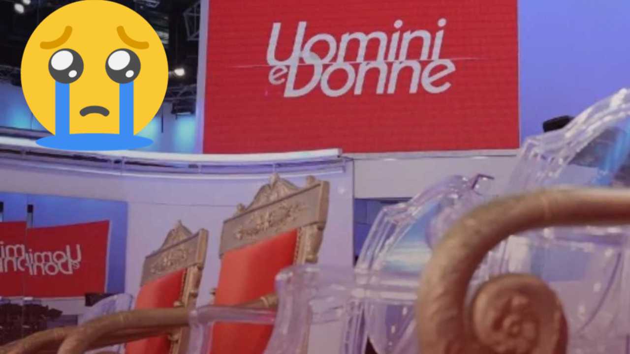 Uomini e Donne lacrime in studio