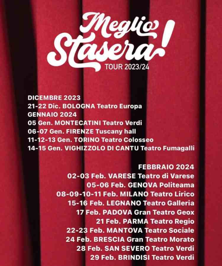 Stefano De Martino pubblica le date del suo tour