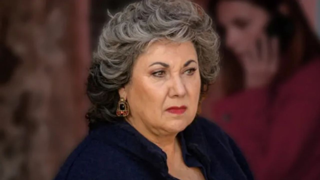 Marisa Laurito in lacrime