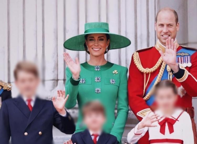 Kate è corsa dai suoi figli