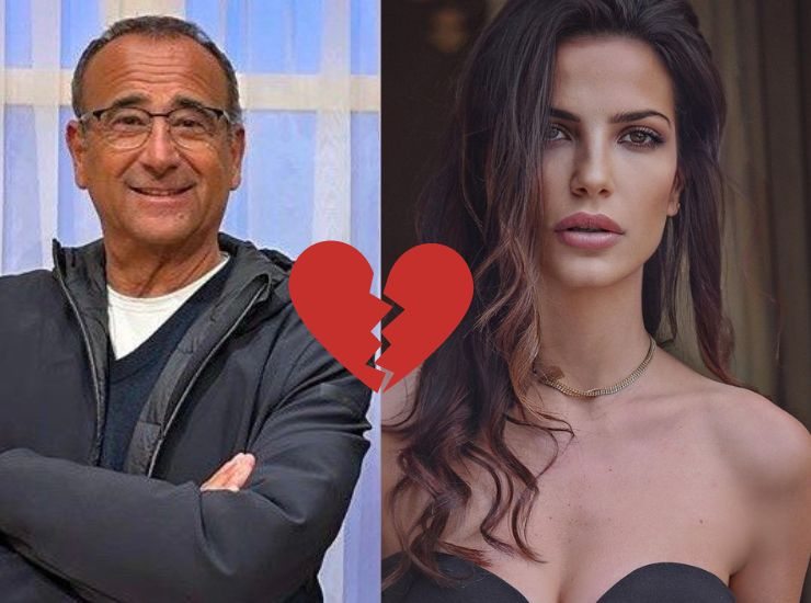 Carlo Conti e la rottura con Roberta Morise