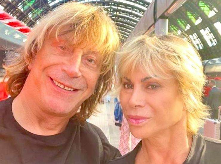Enzo Paolo Turchi e Carmen Russo insieme