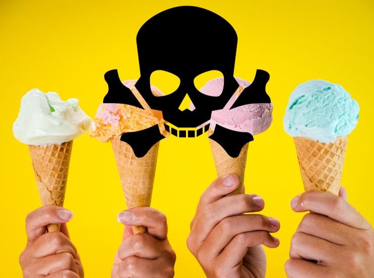 Gelati dannosi per la salute da evitare