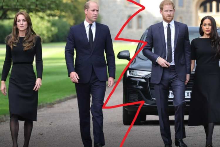 Harry e William litigano
