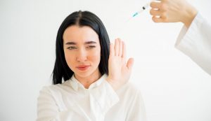 Addio punturine per il viso