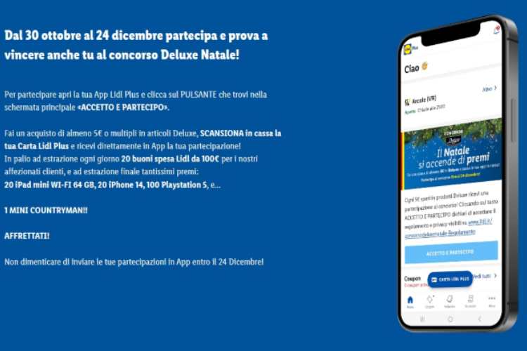 Partecipa al mega concorso Lidl