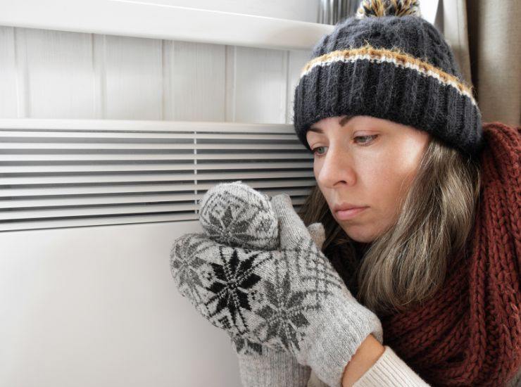 Soffrire il freddo in casa
