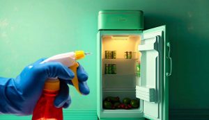 La soluzione in uno spray per pulire il frigo
