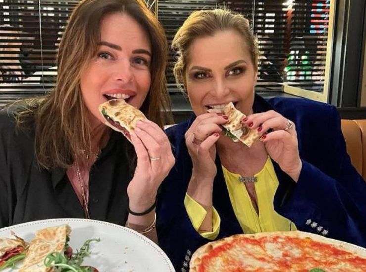 Simona Ventura e Paola Perego