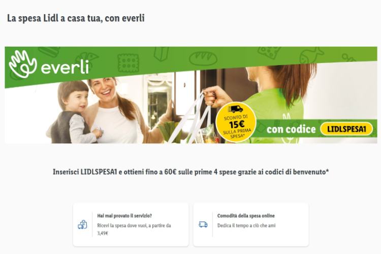 Spesa online Lidl come farla
