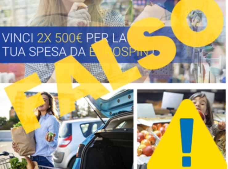 Una delle immagini che svela le fake news diffusa da Eurospin - belligea.it