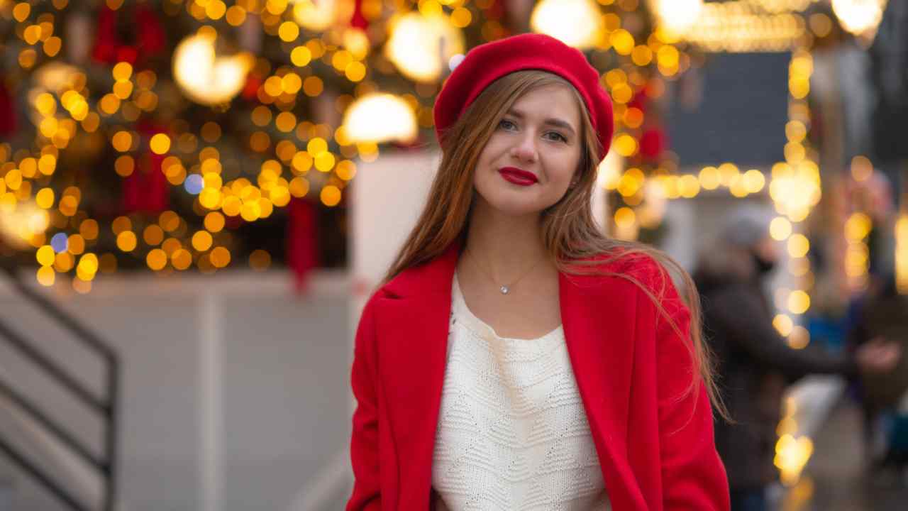 Cappotto rosso per Natale