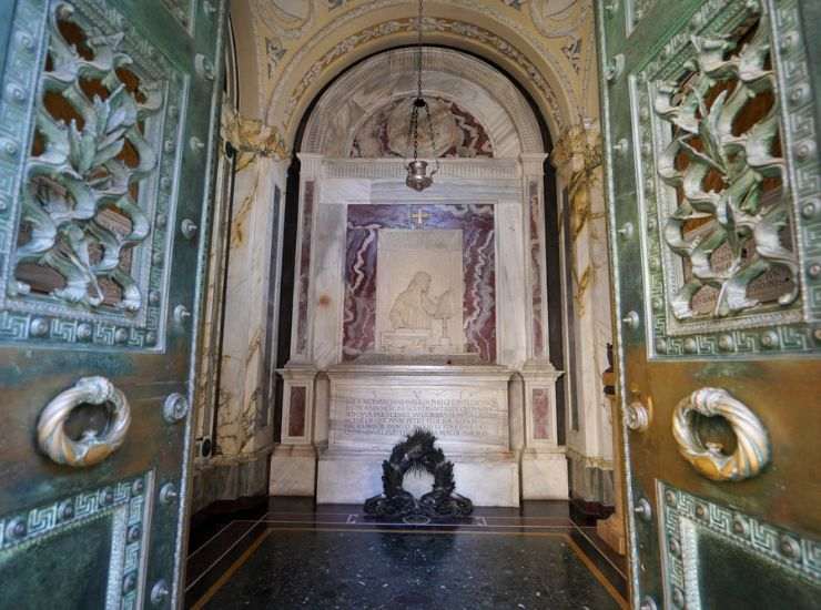 La tomba di Dante Alighieri 