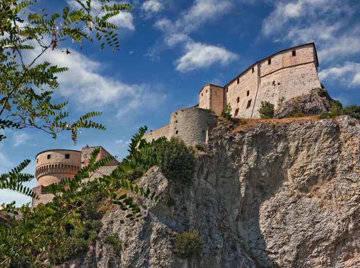 L'antico castello San Leo in Emilia Romagna 